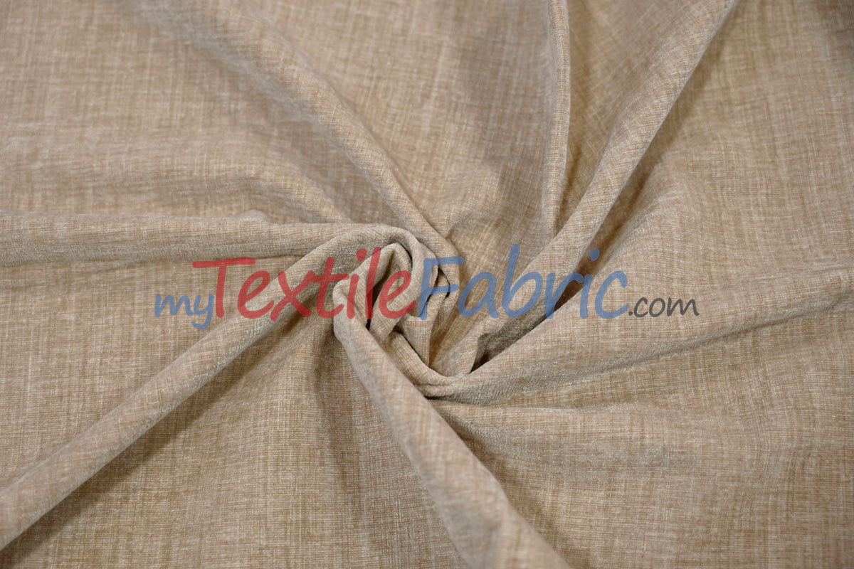 Chenille Fabric | 60" Wide | Ultra Soft Velvety Upholstery & Apparel Fabric