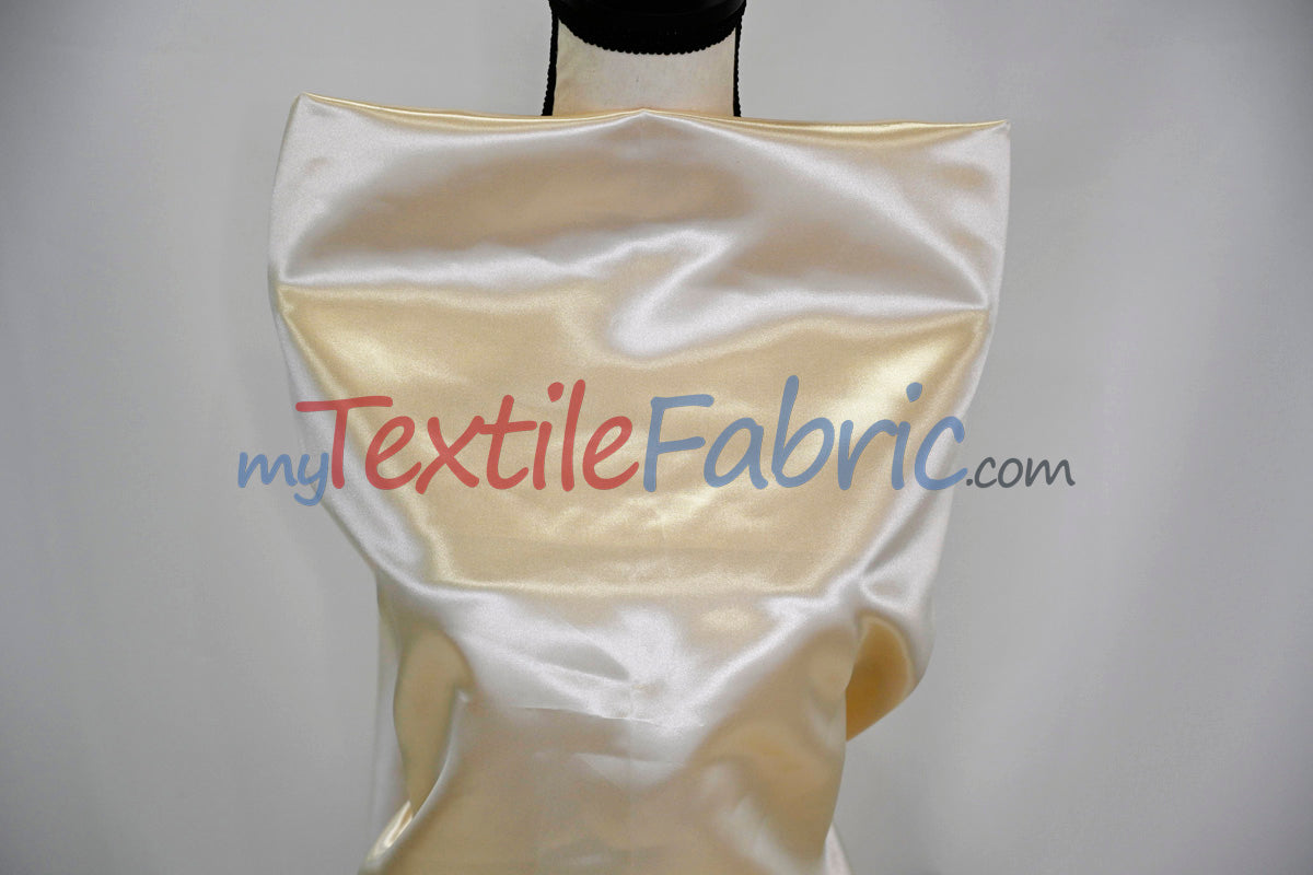 Bridal Satin Fabric | Shiny Bridal Satin | 60" Wide | Multiple Colors | Yards & Bolts