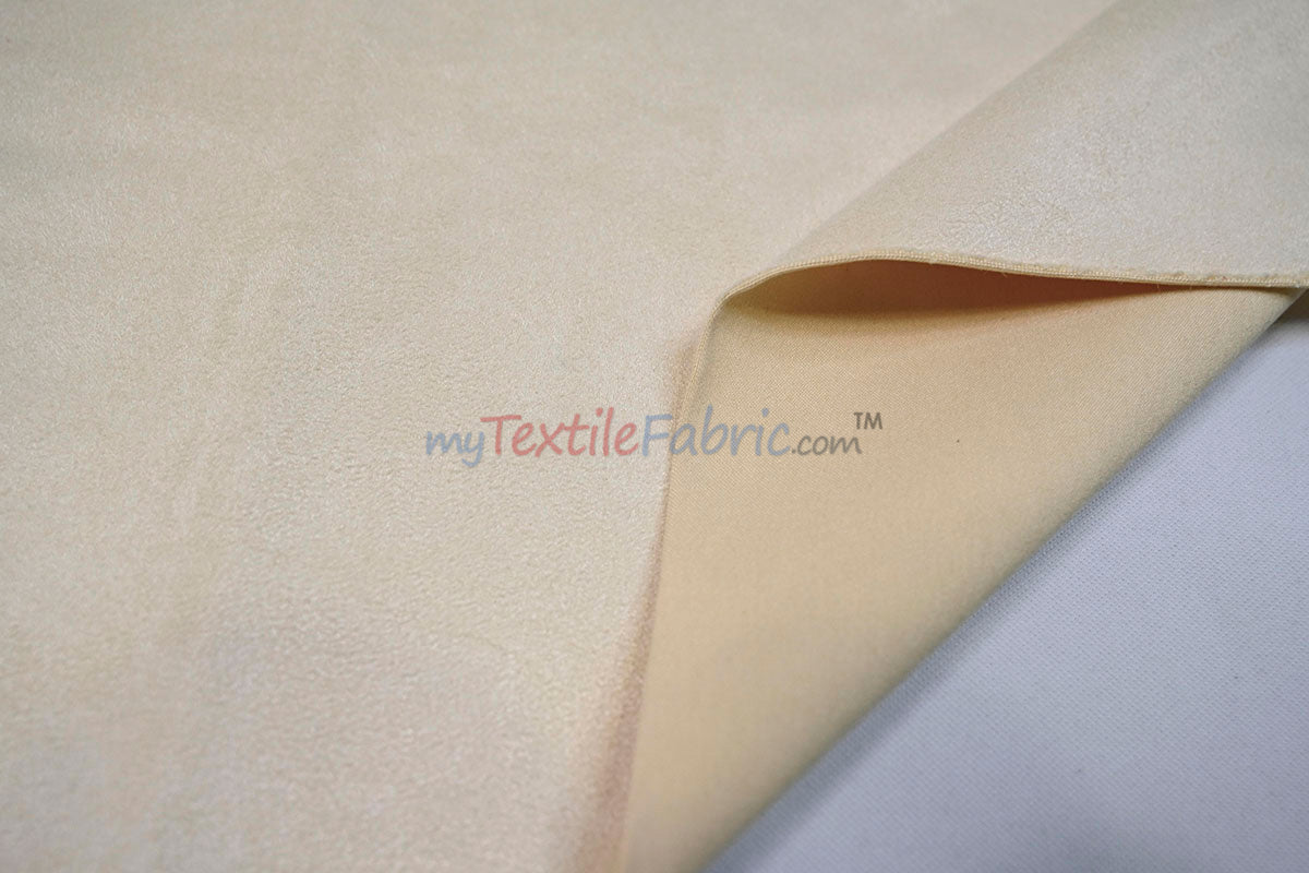 Suede Fabric | Microsuede | 40 Colors | 60" Wide | Faux Suede | Upholstery Weight, Tablecloth, Bags, Pouches, Cosplay, Costume | Continuous Yards |