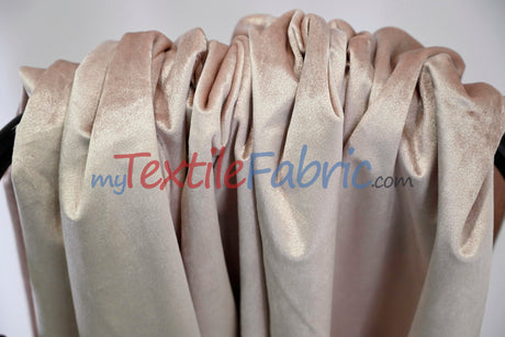 BT Royal™ ------------------------------A Plush Velvet Fabric | Soft and Plush Non Stretch Velvet Fabric | 60" Wide | Apparel, Decor, Drapery and Upholstery Weight | Multiple Colors