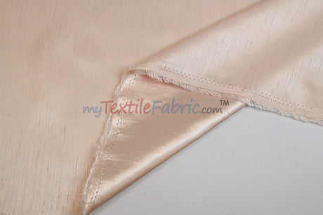 Shantung Satin Fabric | Satin Dupioni Silk Fabric | 60" Wide | Multiple Colors | Yards & Bolts