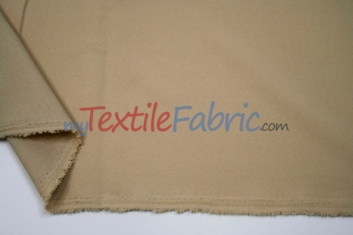 60" Wide Polyester Fabric Yards and Bolts | Visa Polyester Poplin Fabric | Basic Polyester for Tablecloths, Drapery, and Curtains