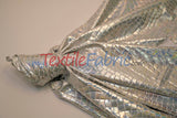 4 Way Stretch Dancewear Fabric | Anaconda Hologram Spandex | 58/60" Wide | Multiple Colors |