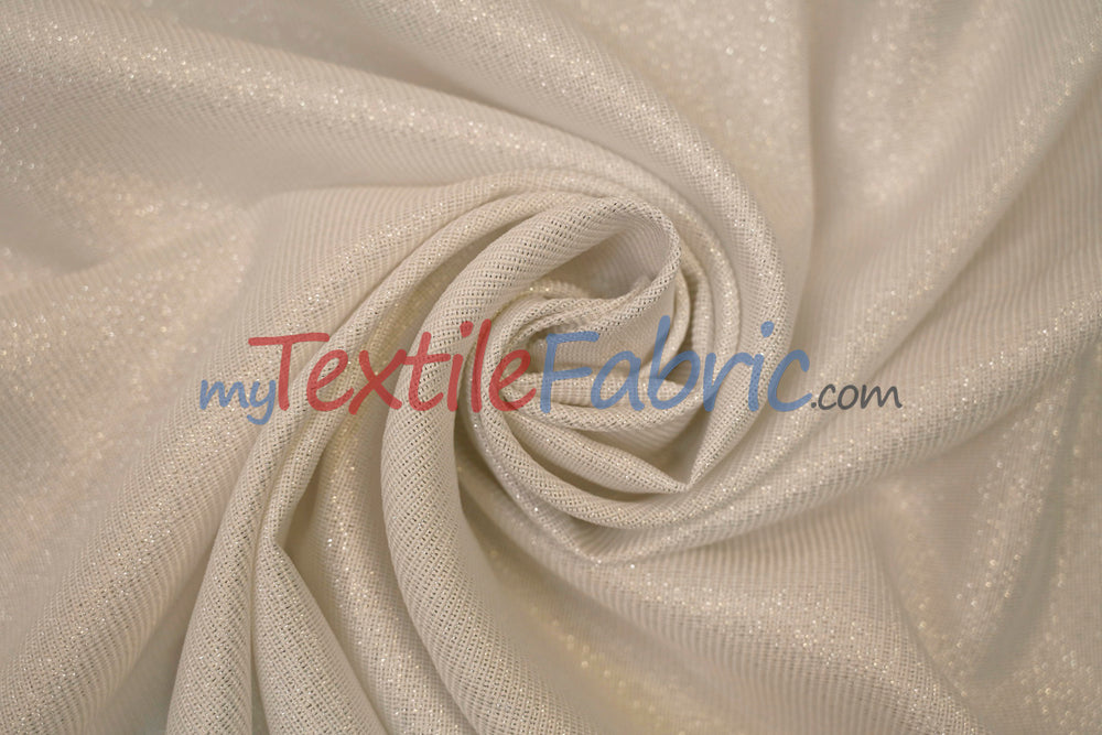 Metallic Vintage Linen Fabric | Imitation Burlap with Metallic Foil | 60" Wide | Washable Burlap Fabric for Decor |