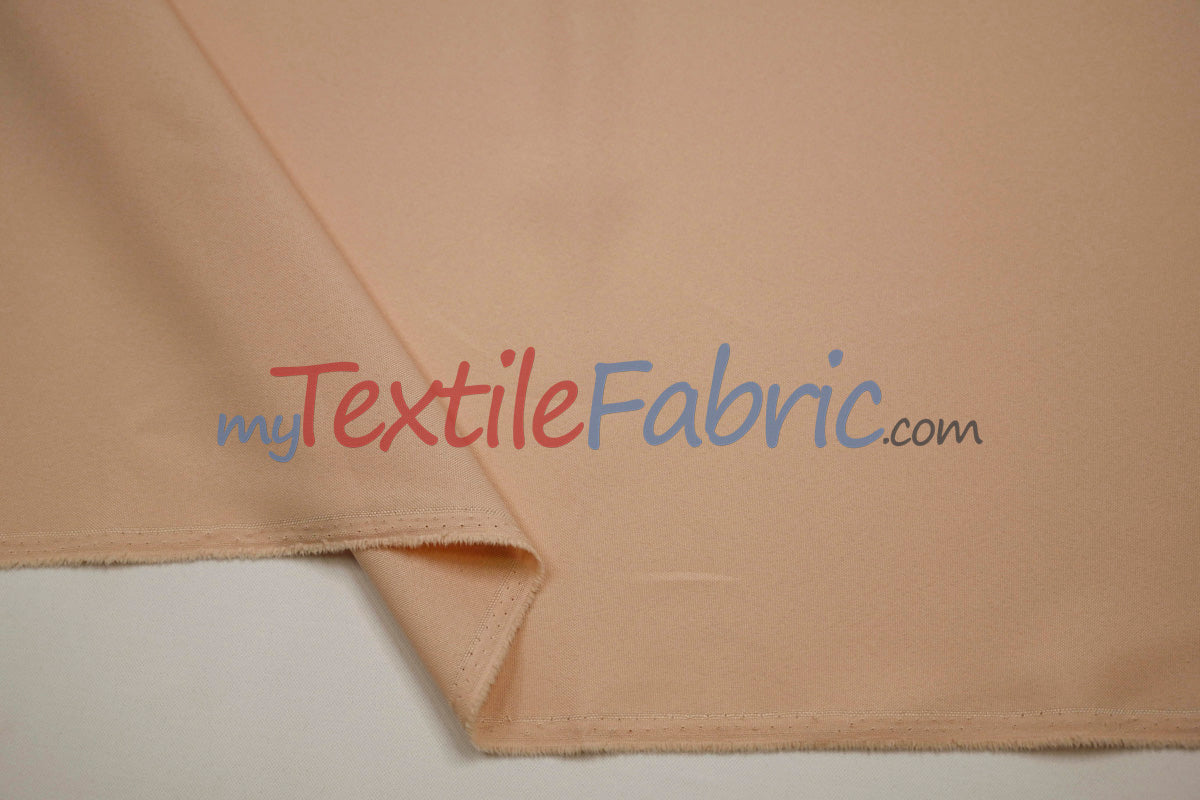 60" Wide Polyester Fabric Yards and Bolts | Visa Polyester Poplin Fabric | Basic Polyester for Tablecloths, Drapery, and Curtains