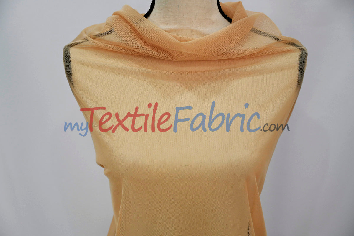 Super Soft Power Mesh Spandex | 20% Spandex | 60" Wide | 4 Way Stretch | Multiple Colors |