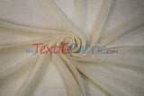 Swiss Sheer Fabric | Linen-Look Sheer Drapery | 130″ Wide | Event & Home Curtains | Available in 15 Colors