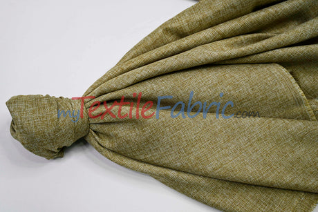 Vintage Linen Fabric | Imitation Burlap Fabric | 60" Wide | Faux Burlap | Vintage Rustic Natural Look Burlap | Washable Burlap Fabric for Decor |