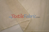 Swiss Sheer Fabric | Linen-Look Sheer Drapery | 130″ Wide | Event & Home Curtains | Available in 15 Colors