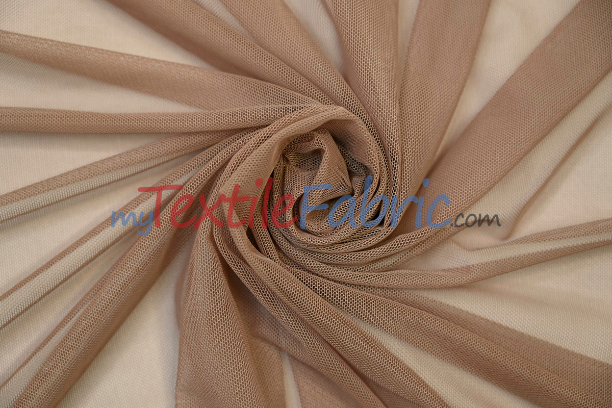 Super Soft Power Mesh Spandex | 20% Spandex | 60" Wide | 4 Way Stretch | Multiple Colors |