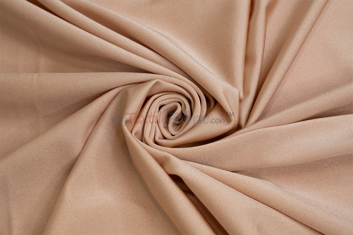 Nylon Spandex 4 Way Stretch Fabric | 60" Width | Great for Swimwear, Dancewear, Waterproof, Tablecloths, Chair Covers | Multiple Colors |