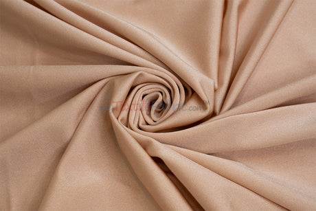 Nylon Spandex 4 Way Stretch Fabric | 60" Width | Great for Swimwear, Dancewear, Waterproof, Tablecloths, Chair Covers | Multiple Colors |