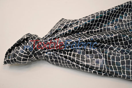 4 Way Stretch Dancewear Fabric | Anaconda Hologram Spandex | 58/60" Wide | Multiple Colors |