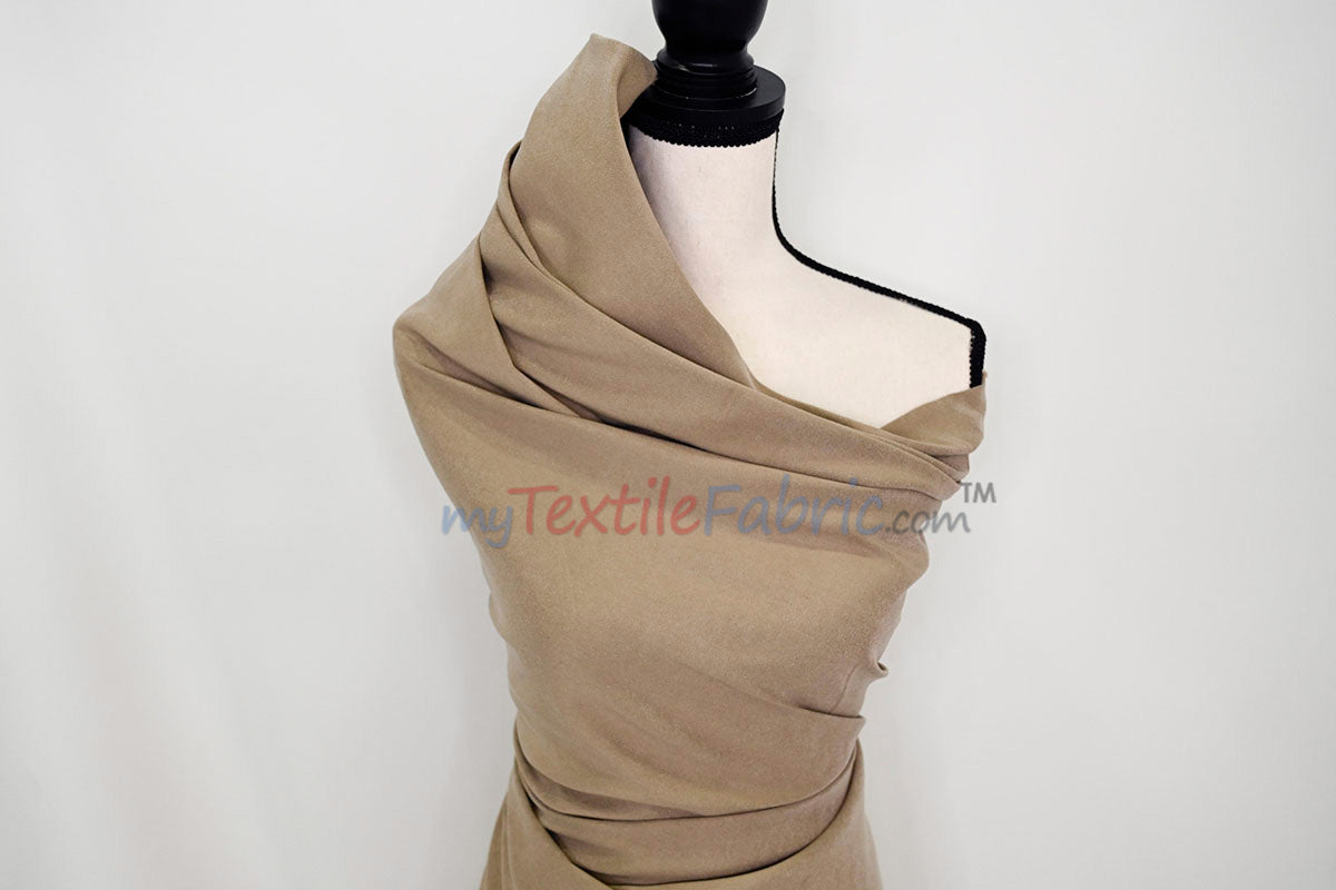 Suede Fabric | Microsuede | 40 Colors | 60" Wide | Faux Suede | Upholstery Weight, Tablecloth, Bags, Pouches, Cosplay, Costume | Continuous Yards |