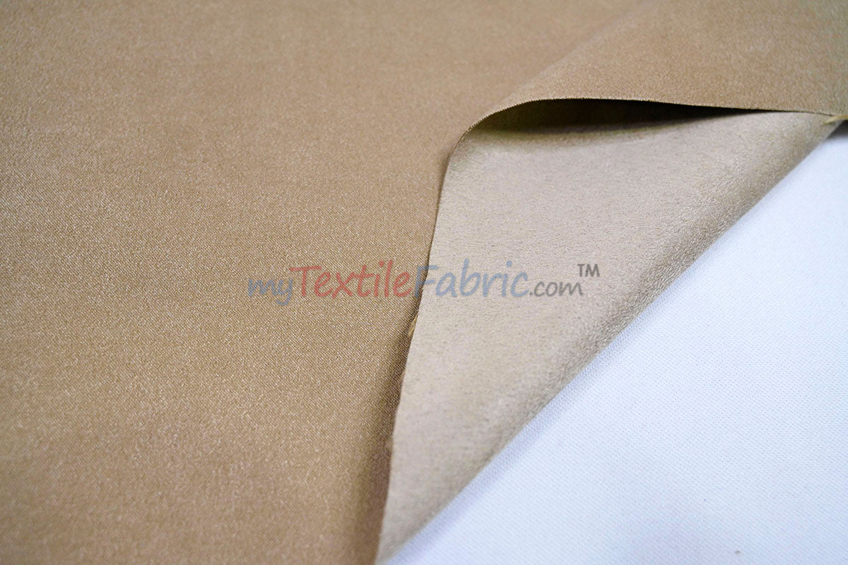 Suede Fabric | Microsuede | 40 Colors | 60" Wide | Faux Suede | Upholstery Weight, Tablecloth, Bags, Pouches, Cosplay, Costume | Continuous Yards |