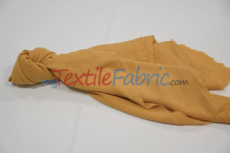 100% Cotton Gauze Fabric | Soft Lightweight Cotton Muslin | 48" Wide | Yards & Bolts