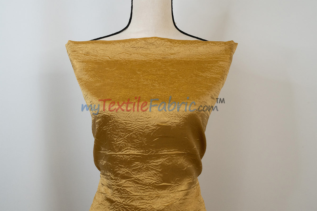 IFR Dull Crush Satin for Drapery | Extra Wide Tergalet Fabric | 108" Wide | Multiple Colors |