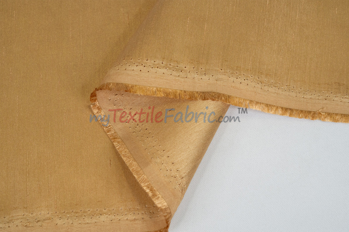 IFR Extra Wide Dupioni Silk | 100% Polyester Faux Dupioni Fabric | 120" Wide | Multiple Colors |