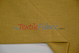 Luxe Linen Fabric | Durable Polyester-Linen Blend | 60" Wide | Upholstery & Apparel & Tablecloth |