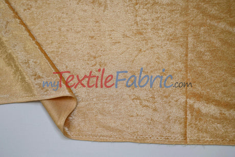 Panne Velvet Fabric | 60" Wide | Crush Panne Velour | Apparel, Costumes, Cosplay, Curtains, Drapery & Home Decor