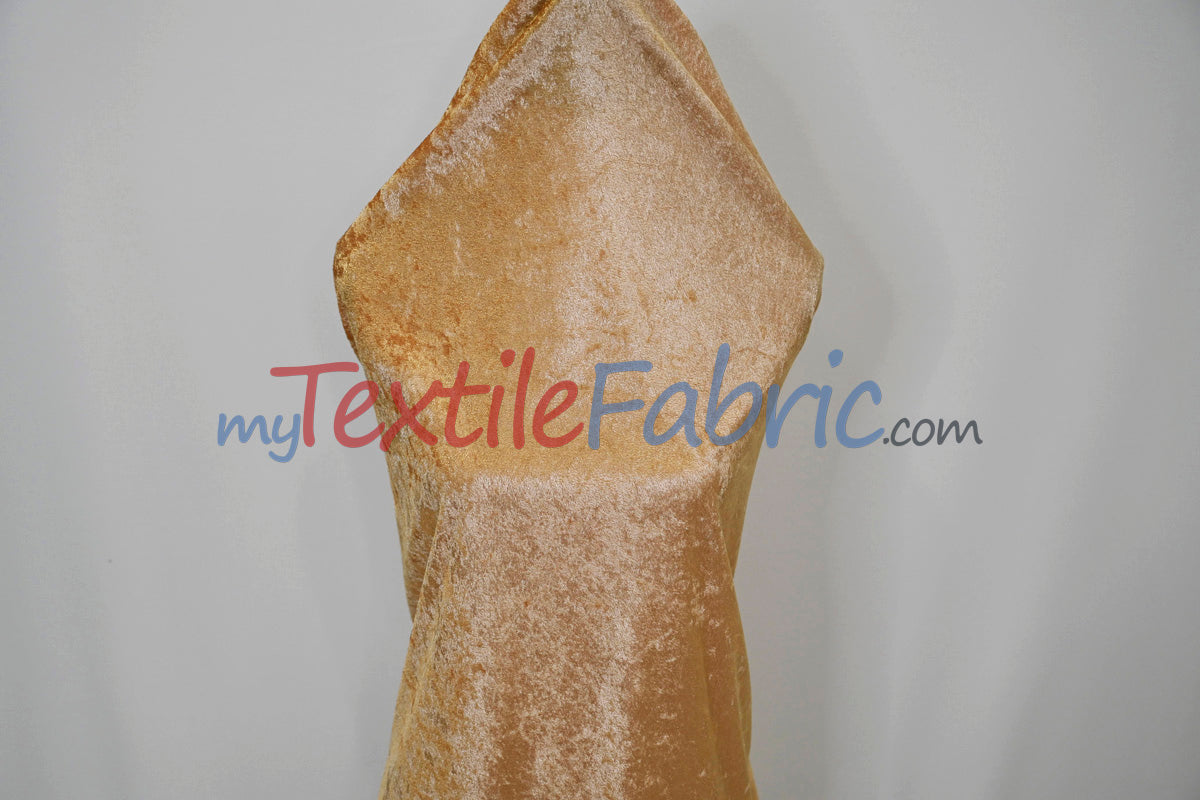 Panne Velvet Fabric | 60" Wide | Crush Panne Velour | Apparel, Costumes, Cosplay, Curtains, Drapery & Home Decor