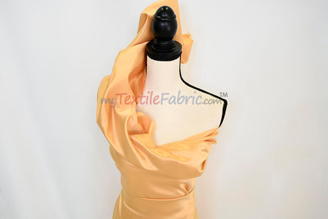 Lamour Satin Fabric | Polyester Matte Satin | Peau De Soie | 60" Wide | Wedding Dress, Tablecloth, Multiple Colors