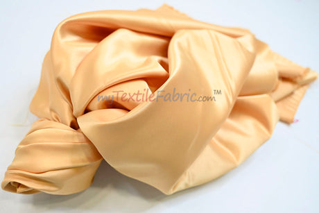 Lamour Satin Fabric | Polyester Matte Satin | Peau De Soie | 60" Wide | Wedding Dress, Tablecloth, Multiple Colors