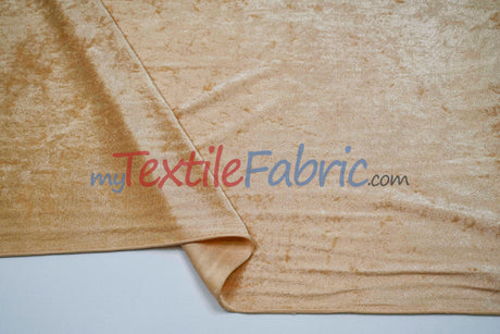 Panne Velvet Fabric | 60" Wide | Crush Panne Velour | Apparel, Costumes, Cosplay, Curtains, Drapery & Home Decor