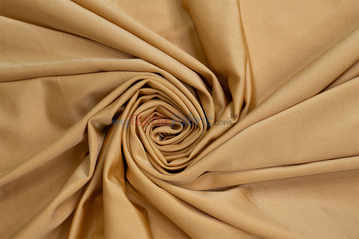 Nylon Spandex 4 Way Stretch Fabric | 60" Width | Great for Swimwear, Dancewear, Waterproof, Tablecloths, Chair Covers | Multiple Colors |