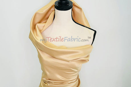 Lamour Satin Fabric | Polyester Matte Satin | Peau De Soie | 60" Wide | Wedding Dress, Tablecloth, Multiple Colors