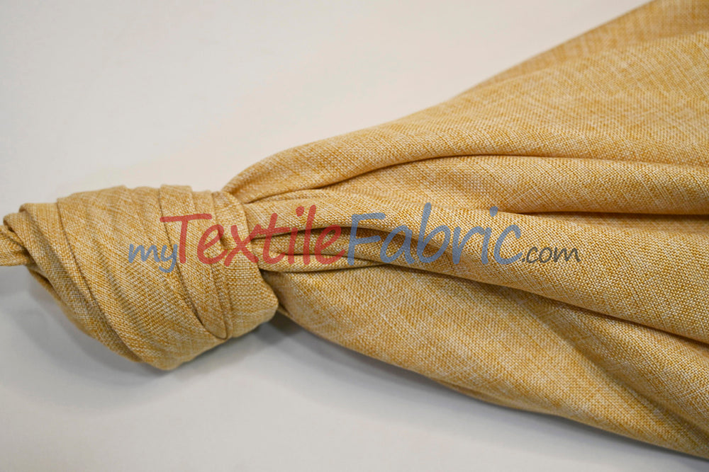 Vintage Linen Fabric | Imitation Burlap Fabric | 60" Wide | Faux Burlap | Vintage Rustic Natural Look Burlap | Washable Burlap Fabric for Decor |