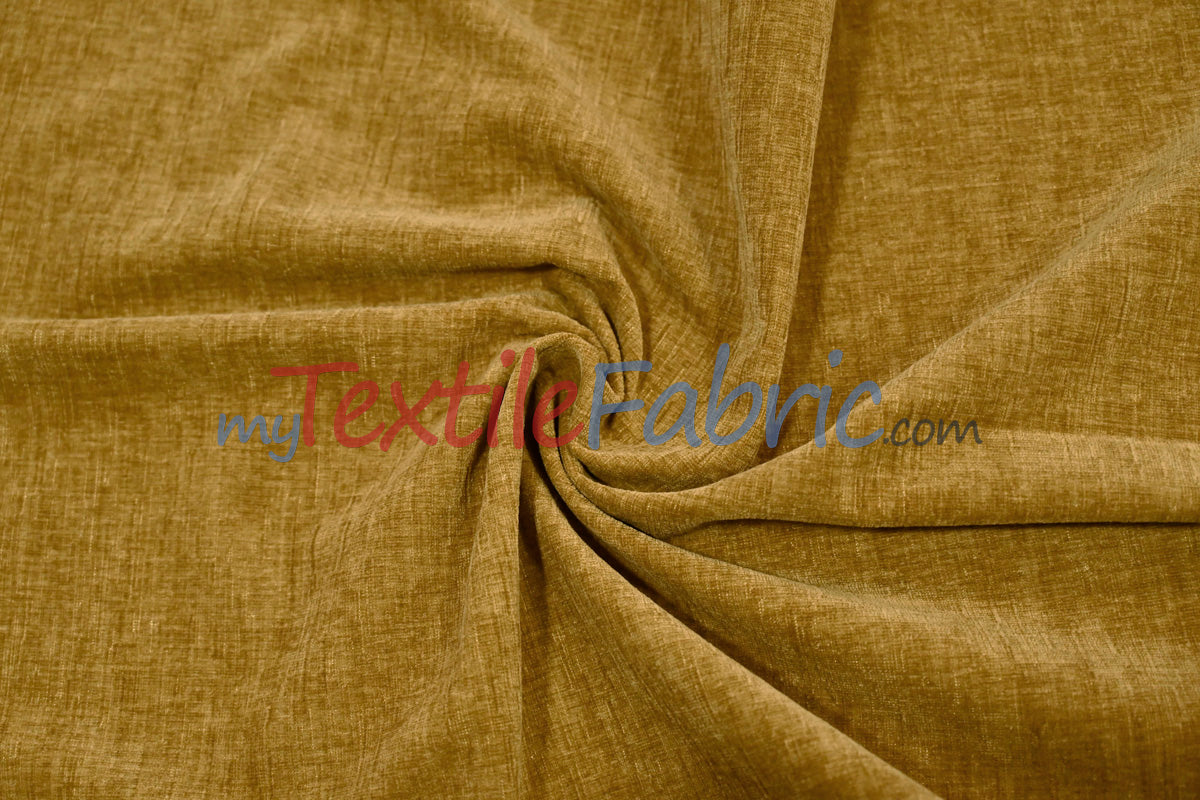 Chenille Fabric | 60" Wide | Ultra Soft Velvety Upholstery & Apparel Fabric