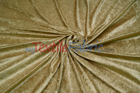 Panne Velvet Fabric | 60" Wide | Crush Panne Velour | Apparel, Costumes, Cosplay, Curtains, Drapery & Home Decor
