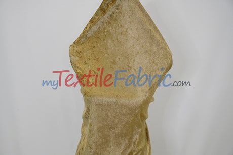 Panne Velvet Fabric | 60" Wide | Crush Panne Velour | Apparel, Costumes, Cosplay, Curtains, Drapery & Home Decor