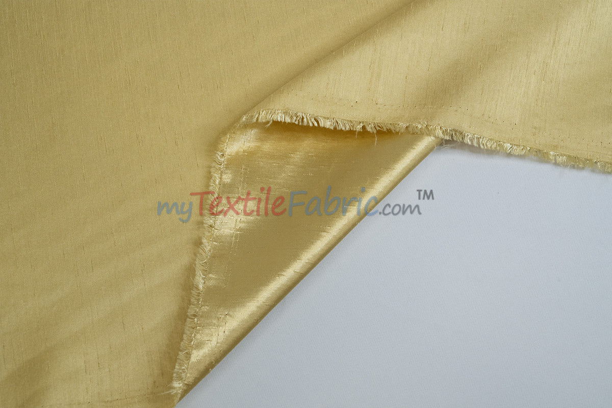 Shantung Satin Fabric | Satin Dupioni Silk Fabric | 60" Wide | Multiple Colors | Yards & Bolts