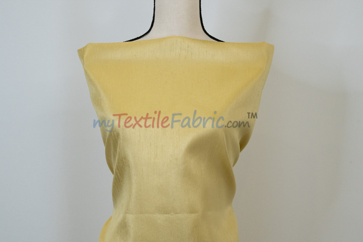 Shantung Satin Fabric | Satin Dupioni Silk Fabric | 60" Wide | Multiple Colors | Yards & Bolts