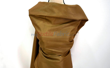 Taffeta Fabric | Two Tone Taffeta Fabric | Non Stretch Taffeta | 60" Wide | Multiple Solid Colors