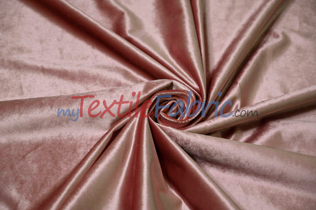 BT Royal™ Plush Velvet Fabric | Soft and Plush Non Stretch Velvet Fabric | 60" Wide | Apparel, Decor, Drapery and Upholstery Weight | Multiple Colors