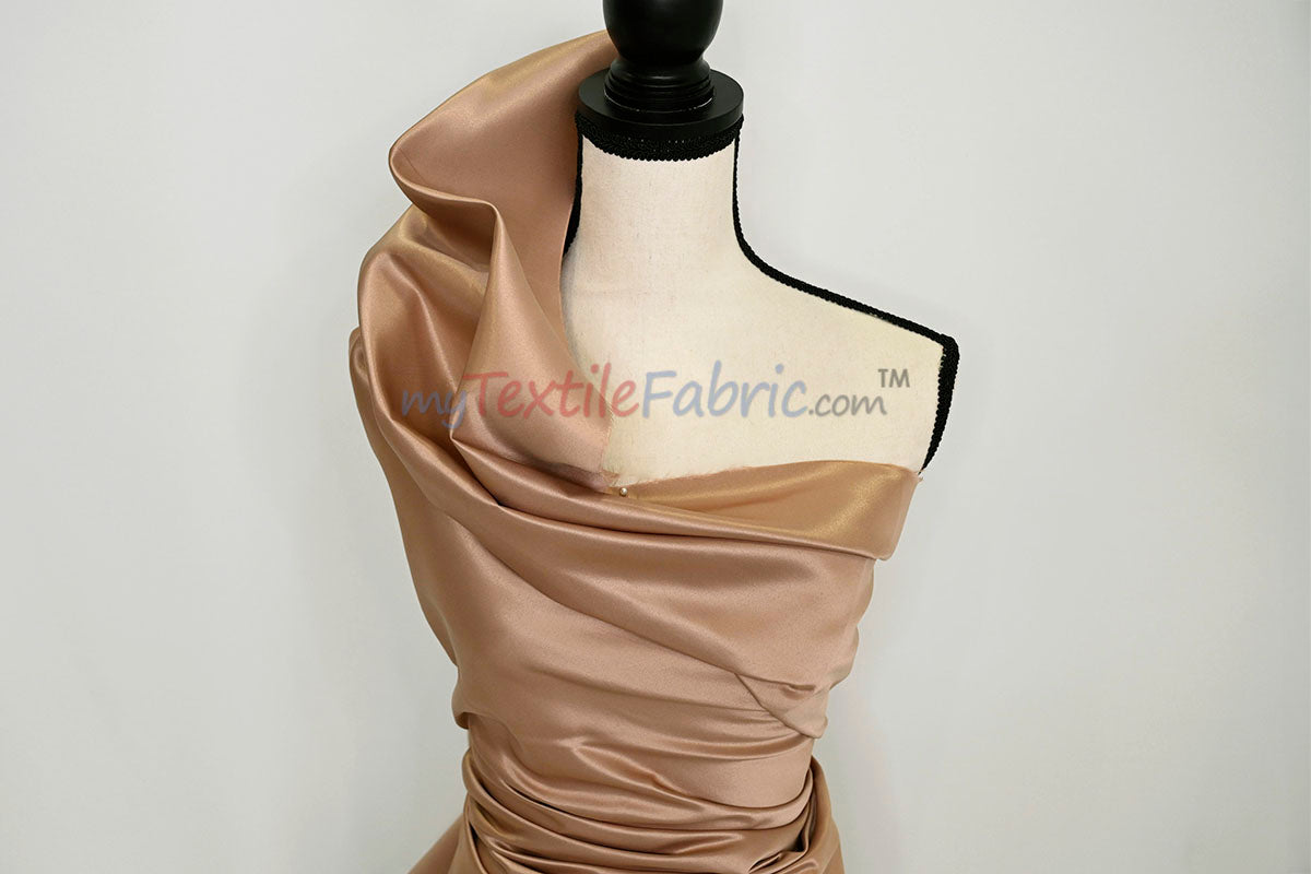 Lamour Satin Fabric | Polyester Matte Satin | Peau De Soie | 60" Wide | Wedding Dress, Tablecloth, Multiple Colors