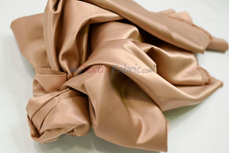 Lamour Satin Fabric | Polyester Matte Satin | Peau De Soie | 60" Wide | Wedding Dress, Tablecloth, Multiple Colors