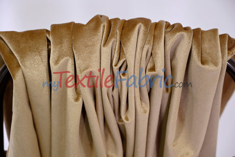 BT Royal™ ------------------------------A Plush Velvet Fabric | Soft and Plush Non Stretch Velvet Fabric | 60" Wide | Apparel, Decor, Drapery and Upholstery Weight | Multiple Colors