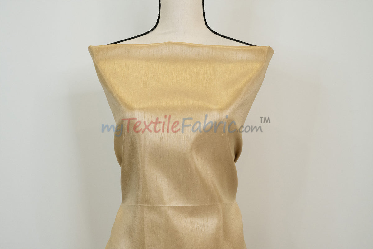 Shantung Satin Fabric | Satin Dupioni Silk Fabric | 60" Wide | Multiple Colors | Yards & Bolts