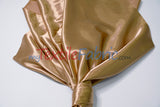 Stretch Charmeuse Satin Fabric | Soft Silky Satin Fabric | 96% Polyester 4% Spandex | Multiple Colors | Yards & Bolts