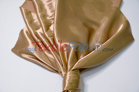 Stretch Charmeuse Satin Fabric | Soft Silky Satin Fabric | 96% Polyester 4% Spandex | Multiple Colors | Yards & Bolts