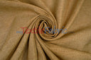 Vintage Linen Fabric | Imitation Burlap Fabric | 60" Wide | Faux Burlap | Vintage Rustic Natural Look Burlap | Washable Burlap Fabric for Decor |