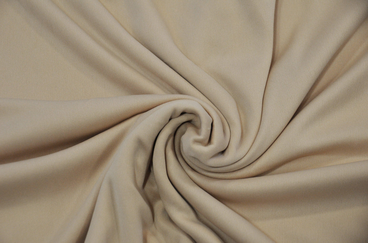 Interlock 70 Denier Polyester | Stretch Lining | Polyester Knit Lining | 60" | White Ivory Black |