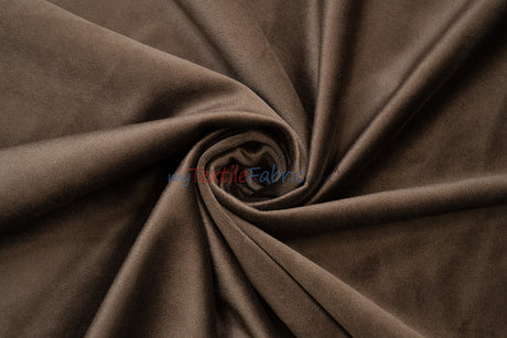 Extra Wide Fire Retardant Drapery Velvet Fabric by the Yard | 118" Wide | Multiple Colors |