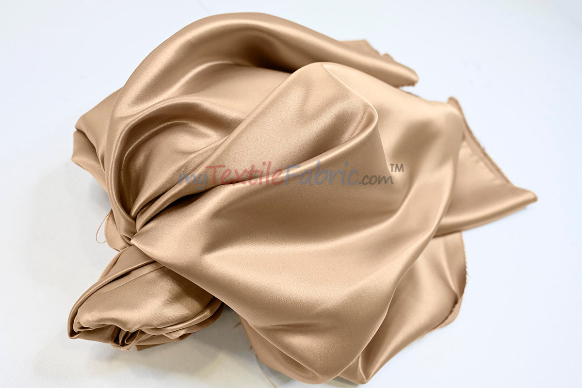 Lamour Satin Fabric | Polyester Matte Satin | Peau De Soie | 60" Wide | Wedding Dress, Tablecloth, Multiple Colors