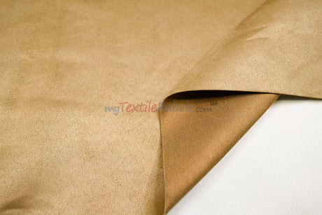 Suede Fabric | Microsuede | 40 Colors | 60" Wide | Faux Suede | Upholstery Weight, Tablecloth, Bags, Pouches, Cosplay, Costume | Continuous Yards |