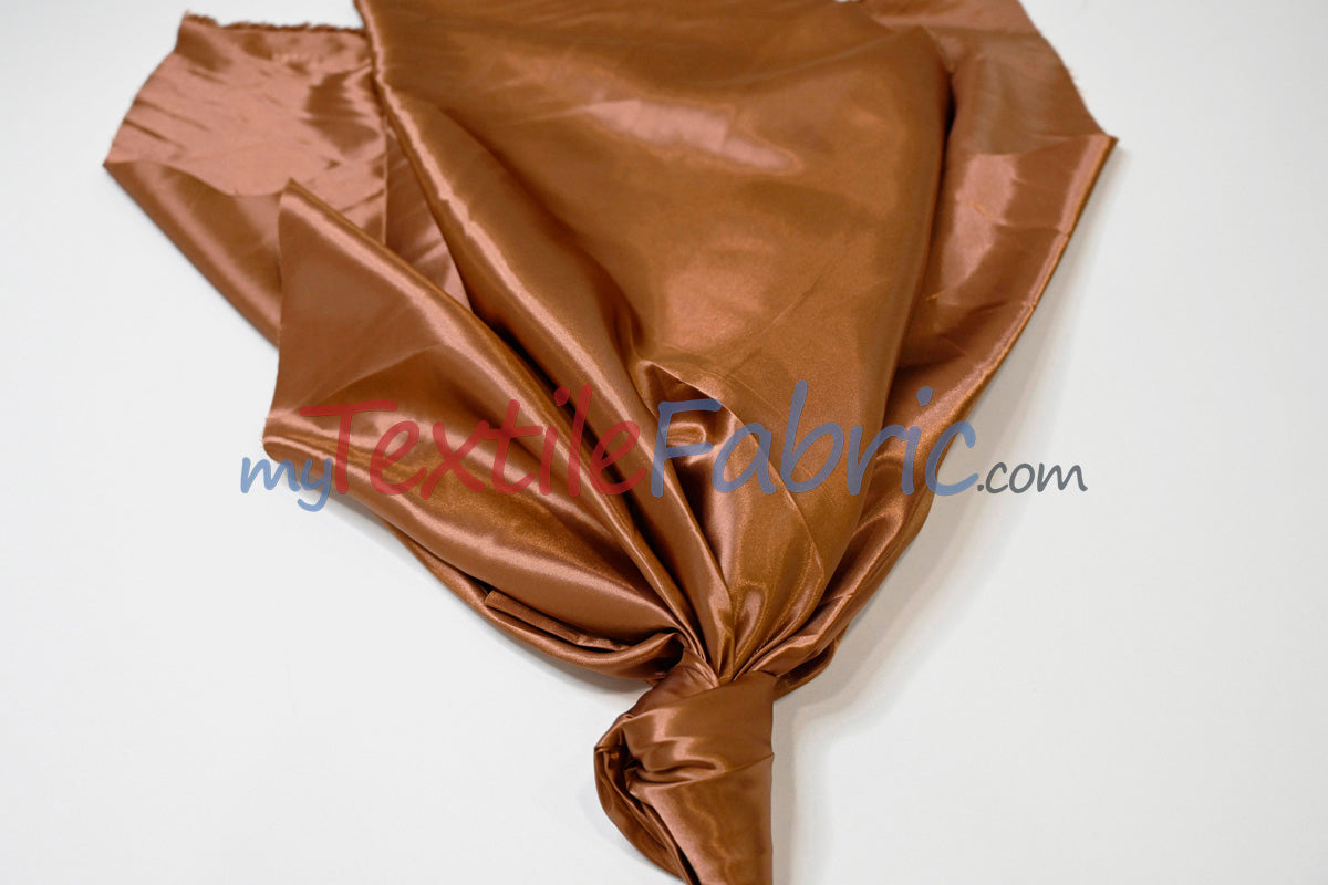 Stretch Charmeuse Satin Fabric | Soft Silky Satin Fabric | 96% Polyester 4% Spandex | Multiple Colors | Yards & Bolts